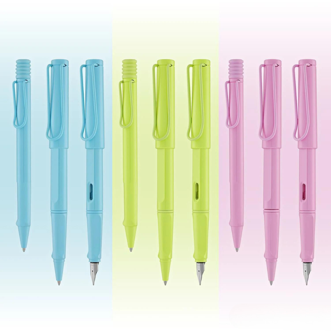 LAMY Safari Deelite Rollerball Pen in Light Rose (Special Edition) — Lamy rollerball pen — fluid gel ink writing instrument, at Cityluxe Singapore
