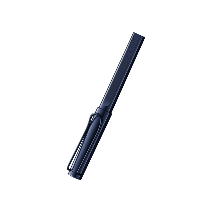 LAMY Safari Rollerball Pen in Dark Dusk — Lamy rollerball pen — fluid gel ink writing instrument, at Cityluxe Singapore