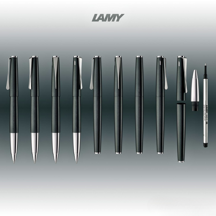 Lamy Studio Rollerball Pen Black Forest (Special Edition 2021) — Lamy rollerball pen — fluid gel ink writing instrument, at Cityluxe Singapore