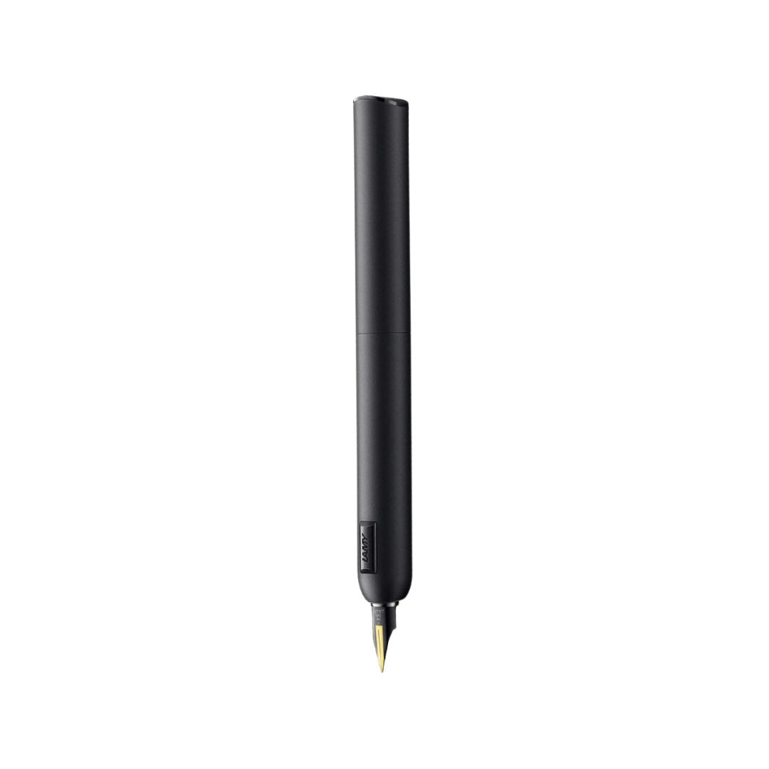 Lamy Dialog CC Fountain Pen - All Black [Pre-Order] — nib close-up