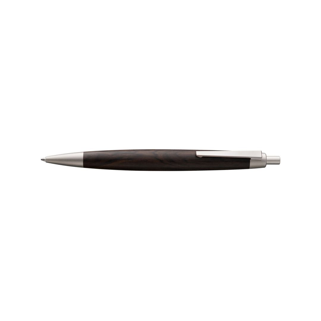 Lamy 2000 Ballpoint Pen Blackwood — tip detail