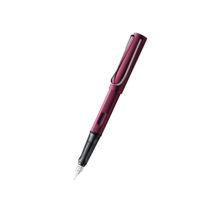 Lamy AL-Star Fountain Pen Black Purple — with packaging