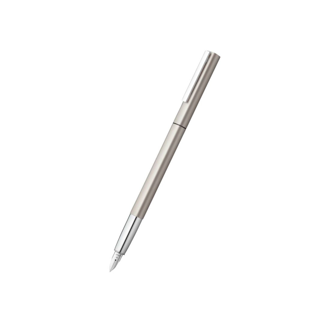 Lamy Ideos Pd Fountain Pen Palladium — Lamy fountain pen — precision nib writing instrument, at Cityluxe Singapore stationery store