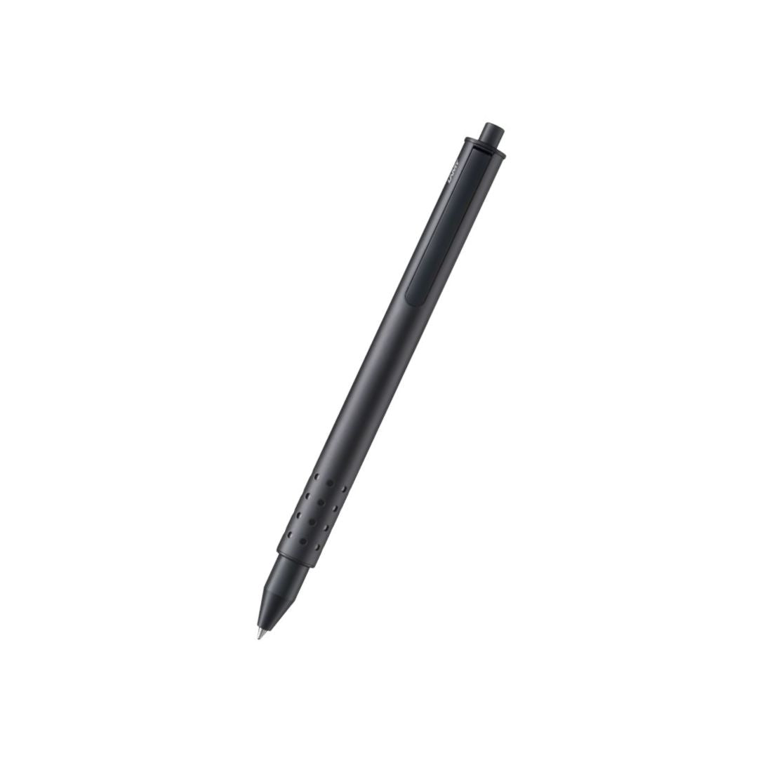 Lamy Swift Rollerball Pen Black — Lamy rollerball pen — fluid gel ink writing instrument, at Cityluxe Singapore