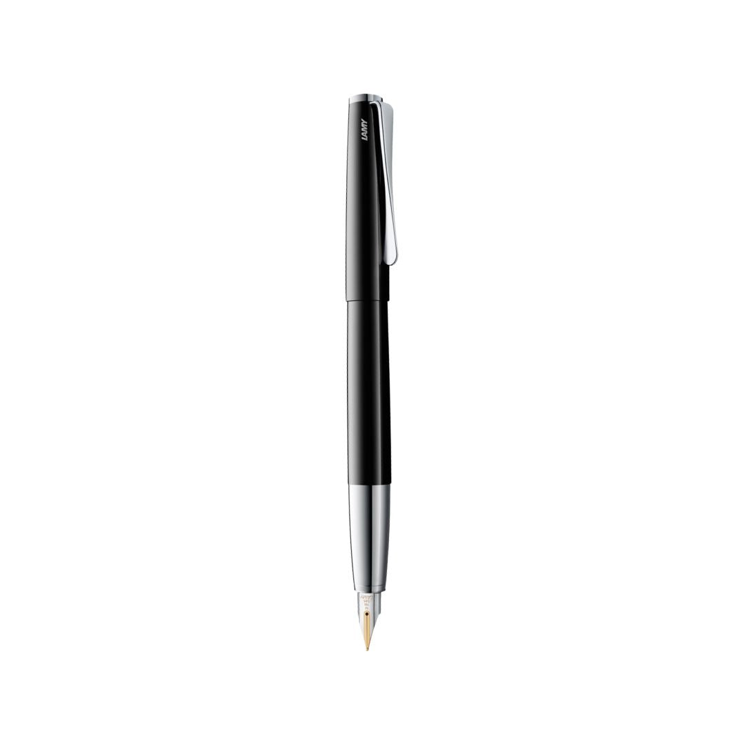 Lamy Studio Fountain Pen Piano Black — with packaging