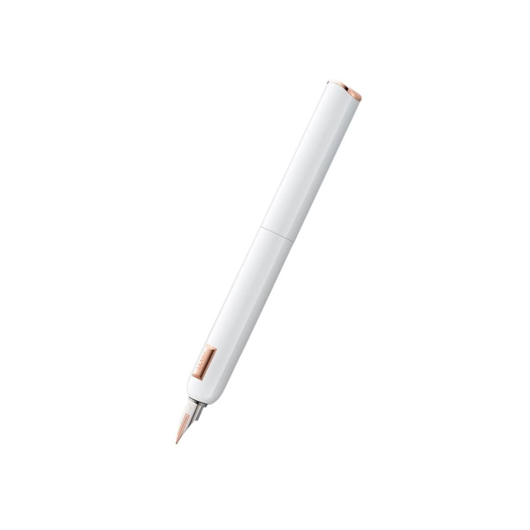 Lamy Dialog CC Fountain Pen White — Lamy fountain pen — precision nib writing instrument, at Cityluxe Singapore stationery store