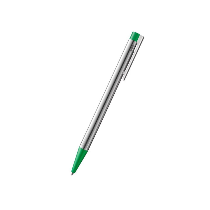 Lamy Logo Ballpoint Pen Matt Green — capped