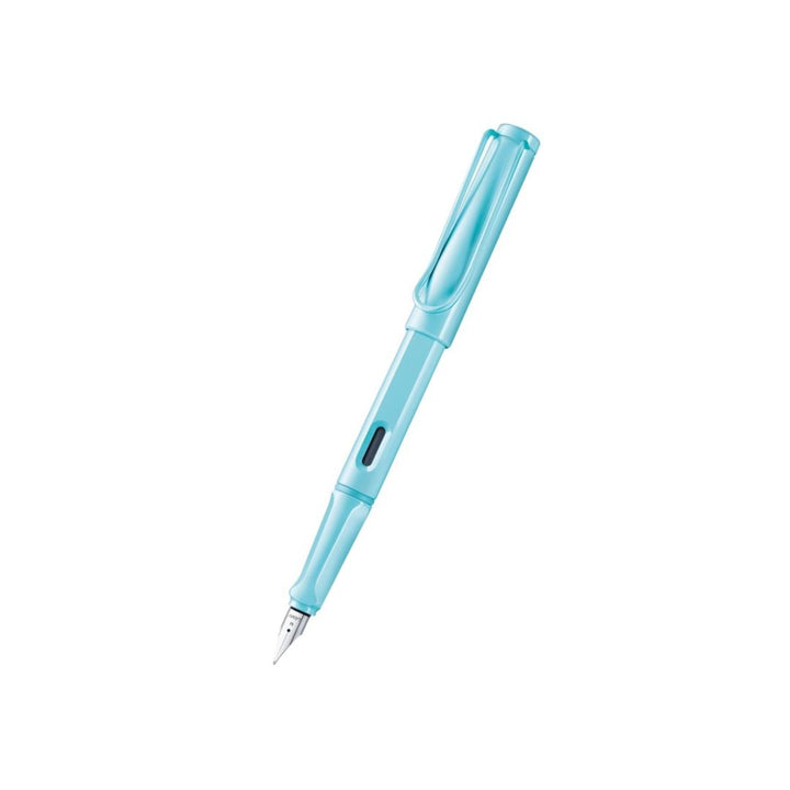 LAMY Safari Deelite Fountain Pen in Aqua Sky (Special Edition) — Lamy fountain pen — precision nib writing instrument, at Cityluxe Singapore stationery store