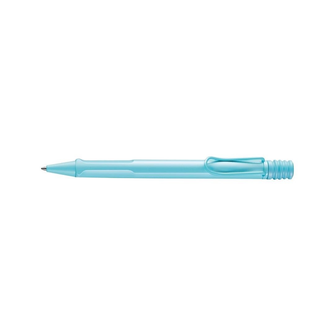 LAMY Safari Deelite Ballpoint Pen - Aqua Sky (Special Edition) — flat lay