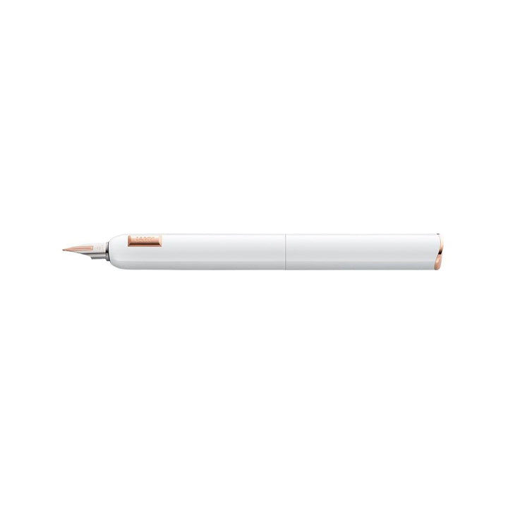 Lamy Dialog CC Fountain Pen White — Lamy fountain pen — precision nib writing instrument, at Cityluxe Singapore stationery store