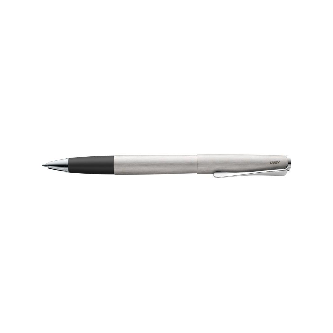 Lamy Studio Rollerball Pen Brushed — Lamy rollerball pen — fluid gel ink writing instrument, at Cityluxe Singapore