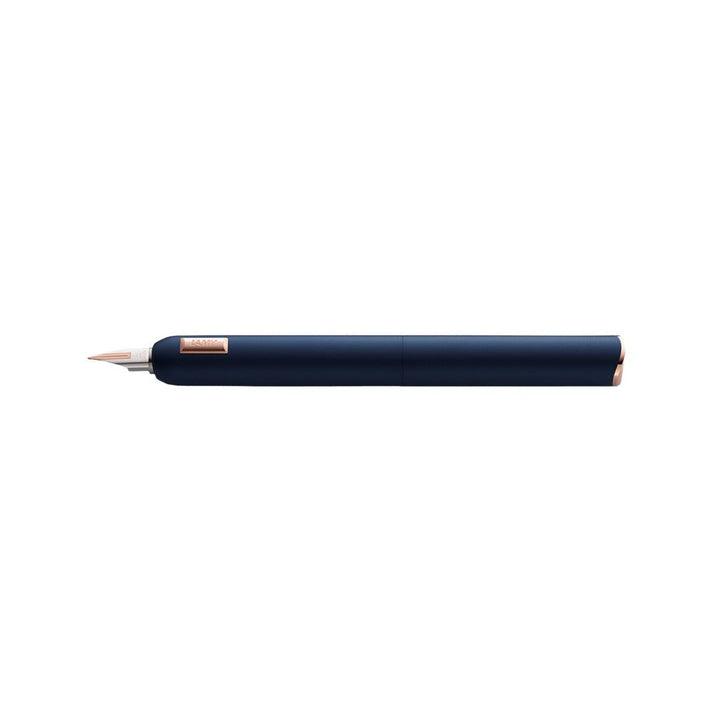 Lamy Dialog CC Fountain Pen Dark Blue — Lamy fountain pen — precision nib writing instrument, at Cityluxe Singapore stationery store
