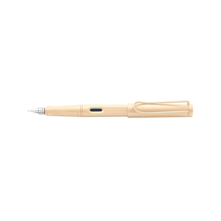 Lamy Safari Cream Fountain Pen (Special Edition 2022) — Lamy fountain pen — precision nib writing instrument, at Cityluxe Singapore stationery store