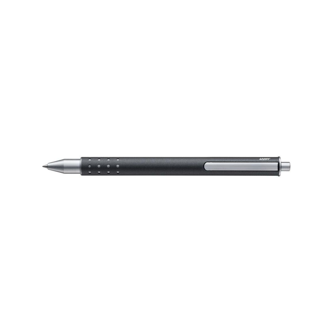 Lamy Swift Rollerball Pen Anthracite — Lamy rollerball pen — fluid gel ink writing instrument, at Cityluxe Singapore