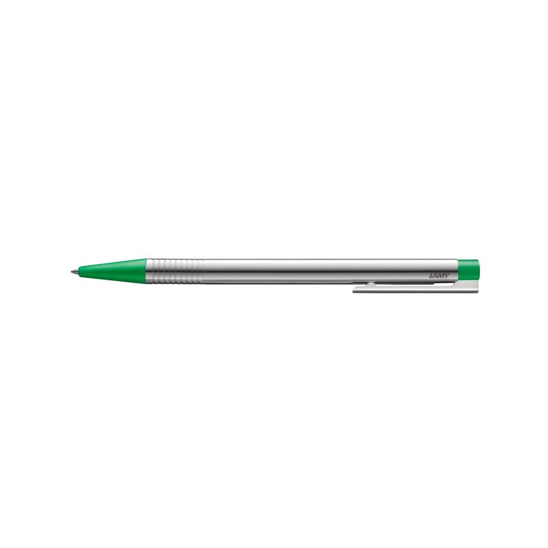 Lamy Logo Ballpoint Pen Matt Green — tip detail