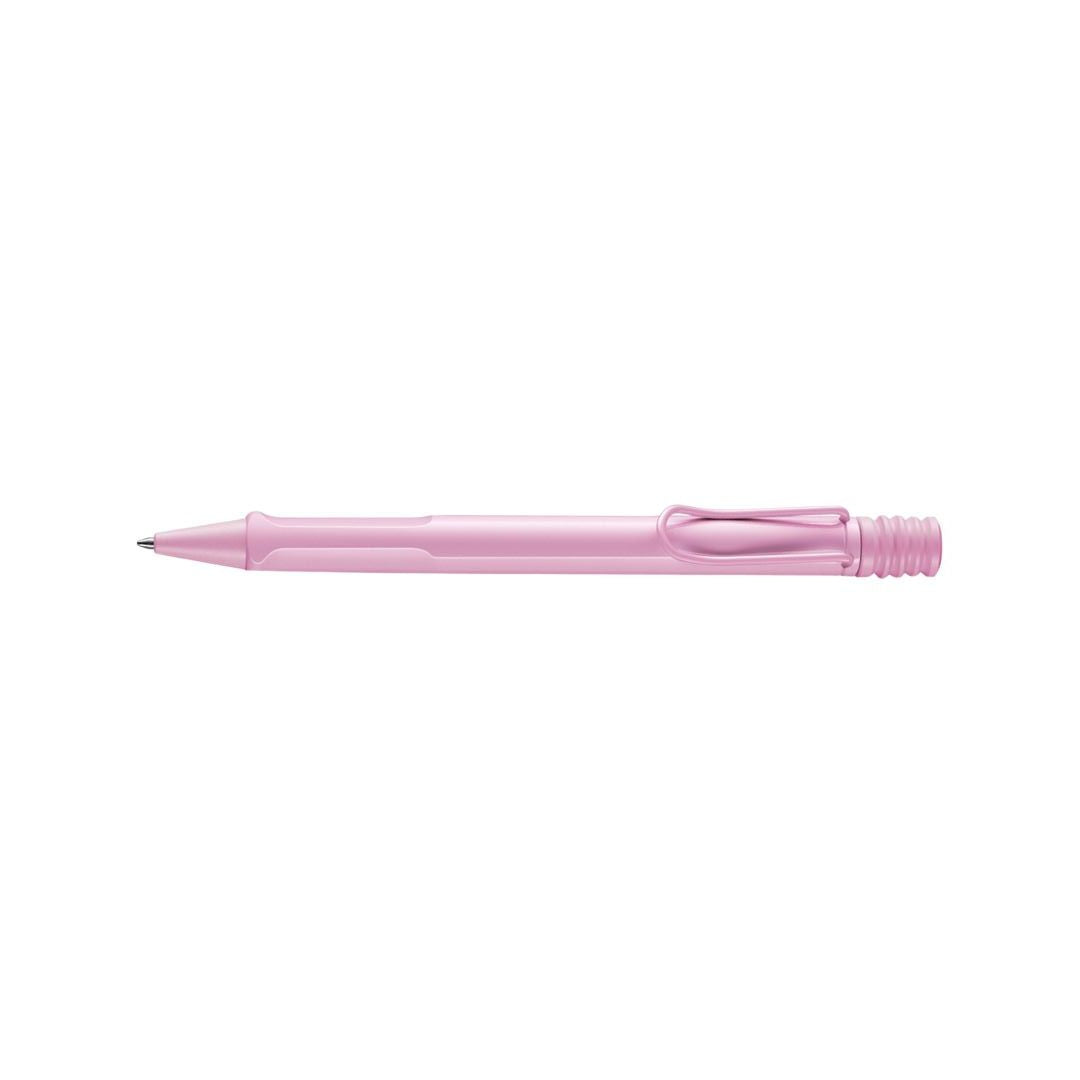 LAMY Safari Deelite Ballpoint Pen - Light Rose (Special Edition) — flat lay