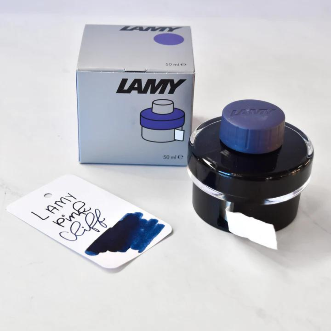 LAMY T52 50ml Ink Bottle - Pink Cliff — cap detail