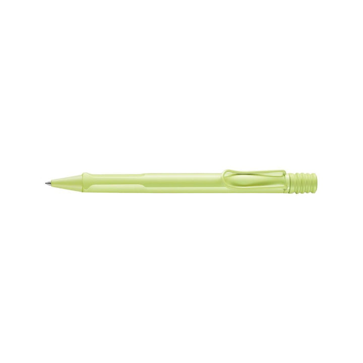 LAMY Safari Deelite Ballpoint Pen - Spring Green (Special Edition) — flat lay