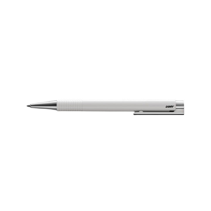 LAMY logo M+ Ballpoint Pen White — tip detail