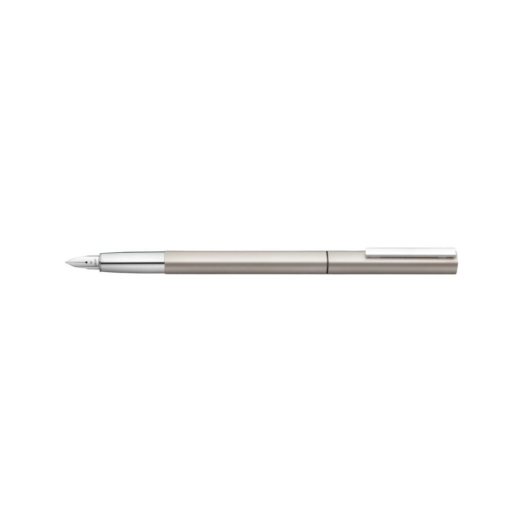 Lamy Ideos Pd Fountain Pen Palladium — Lamy fountain pen — precision nib writing instrument, at Cityluxe Singapore stationery store