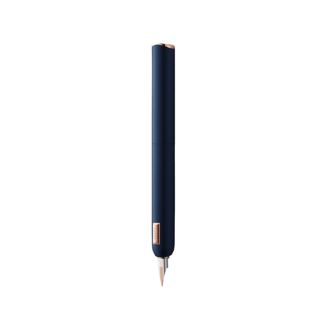 Lamy Dialog CC Fountain Pen Dark Blue — Lamy fountain pen — precision nib writing instrument, at Cityluxe Singapore stationery store