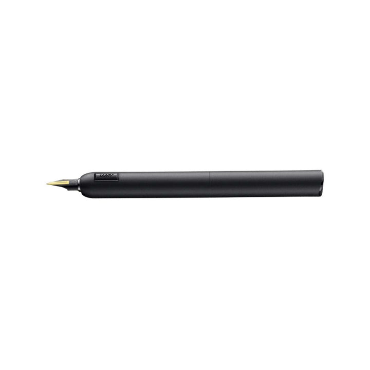 Lamy Dialog CC Fountain Pen - All Black [Pre-Order] — writing at an angle