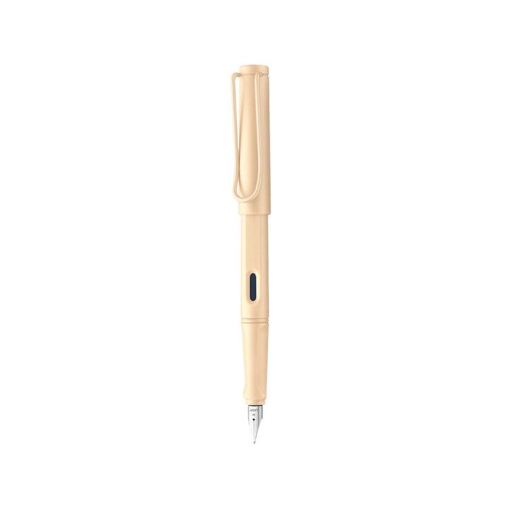 Lamy Safari Cream Fountain Pen (Special Edition 2022) — Lamy fountain pen — precision nib writing instrument, at Cityluxe Singapore stationery store