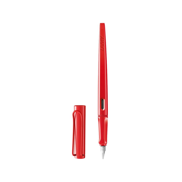 LAMY Joy Strawberry Fountain Pen (Special Edition) — writing at an angle
