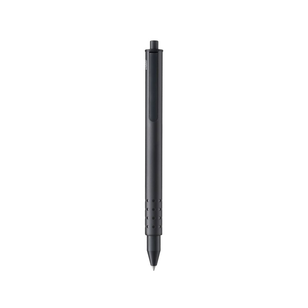 Lamy Swift Rollerball Pen Black — Lamy rollerball pen — fluid gel ink writing instrument, at Cityluxe Singapore