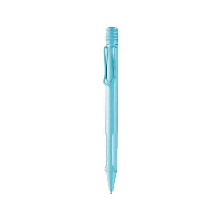 LAMY Safari Deelite Ballpoint Pen - Aqua Sky (Special Edition) — flat lay