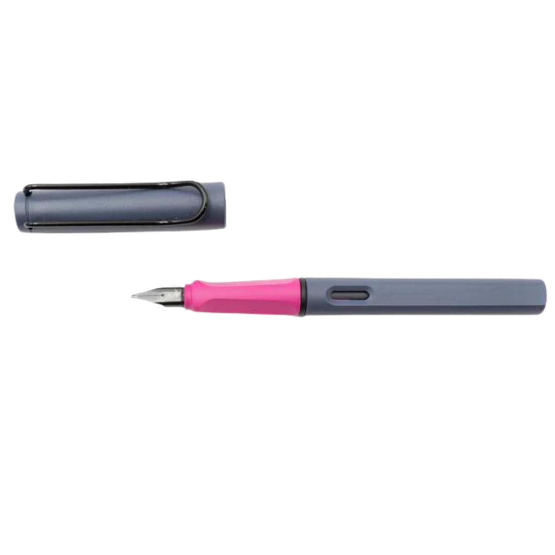 LAMY 0D7 Safari Fountain Pen - Pink Cliff [Pre-Order] — flat lay