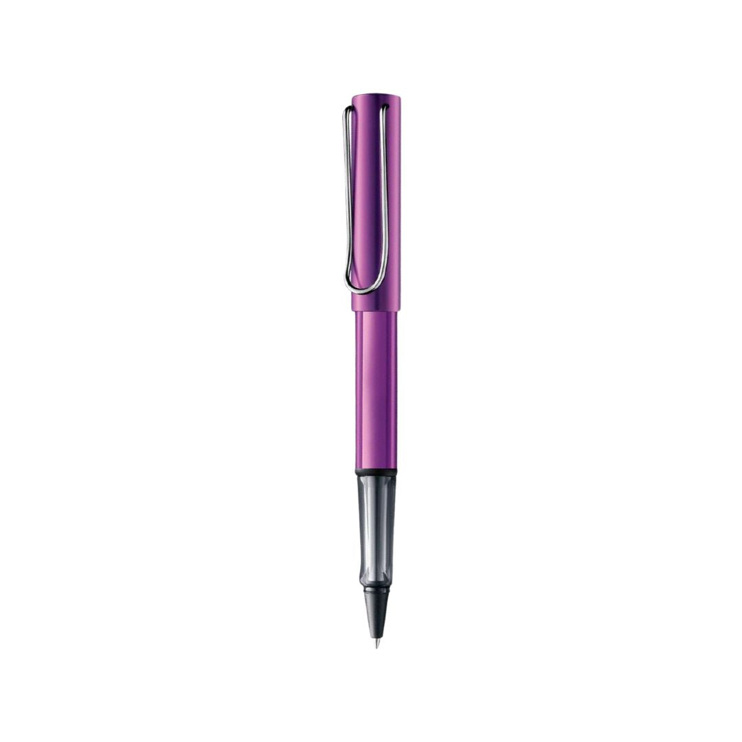 Lamy AL-Star Rollerball Pen Lilac (Special Edition) — flat lay