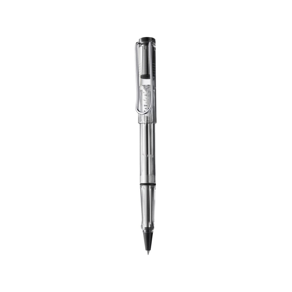 Lamy Vista Rollerball Pen — uncapped with cap posted