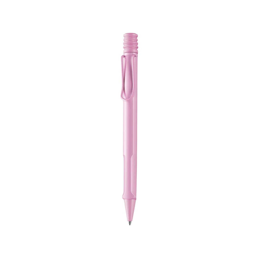 LAMY Safari Deelite Ballpoint Pen - Light Rose (Special Edition) — flat lay