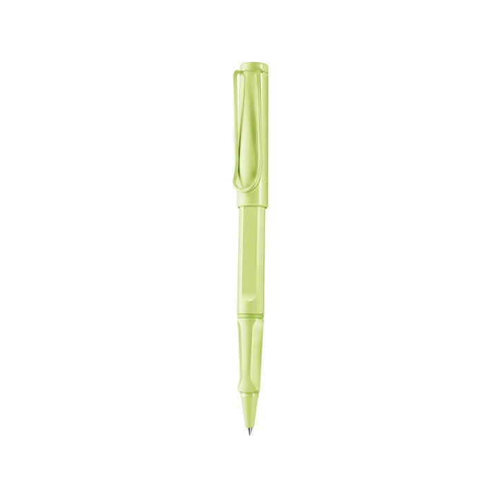 LAMY Safari Deelite Rollerball Pen in Spring Green (Special Edition) — Lamy rollerball pen — fluid gel ink writing instrument, at Cityluxe Singapore