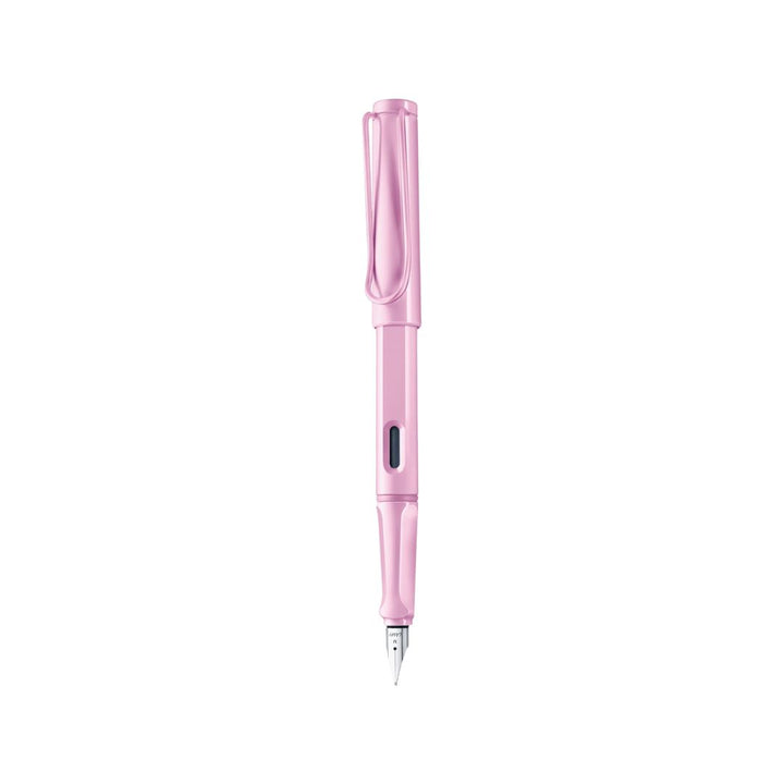 LAMY Safari Deelite Fountain Pen - Light Rose (Special Edition) — flat lay