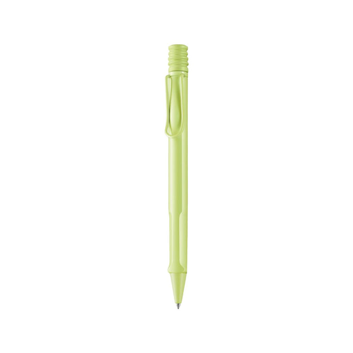 LAMY Safari Deelite Ballpoint Pen - Spring Green (Special Edition) — flat lay