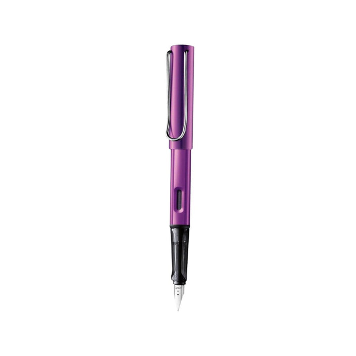 Lamy AL-Star Fountain Pen Lilac (Special Edition) — flat lay