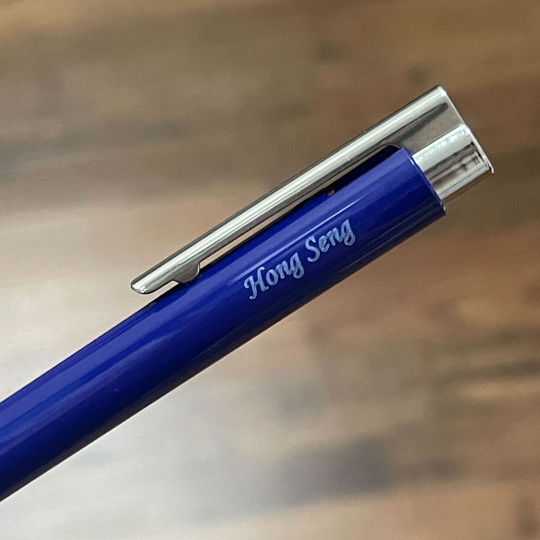 LAMY logo M Ballpoint Pen - Blue — with packaging