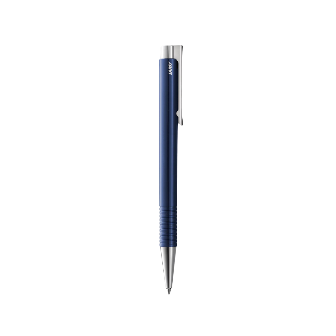 LAMY logo M+ Ballpoint Pen - Blue — flat lay