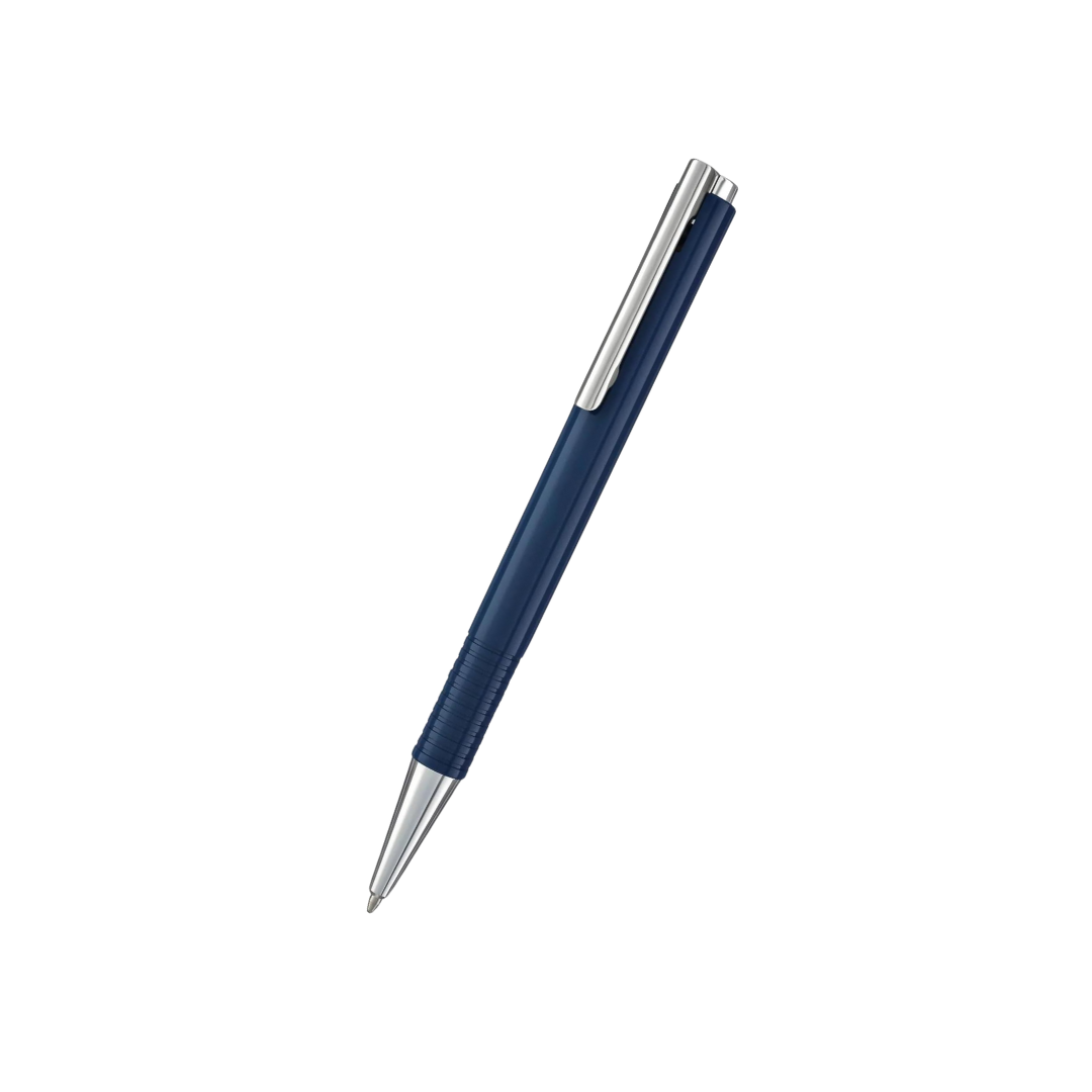 LAMY logo M+ Ballpoint Pen - Blue — capped