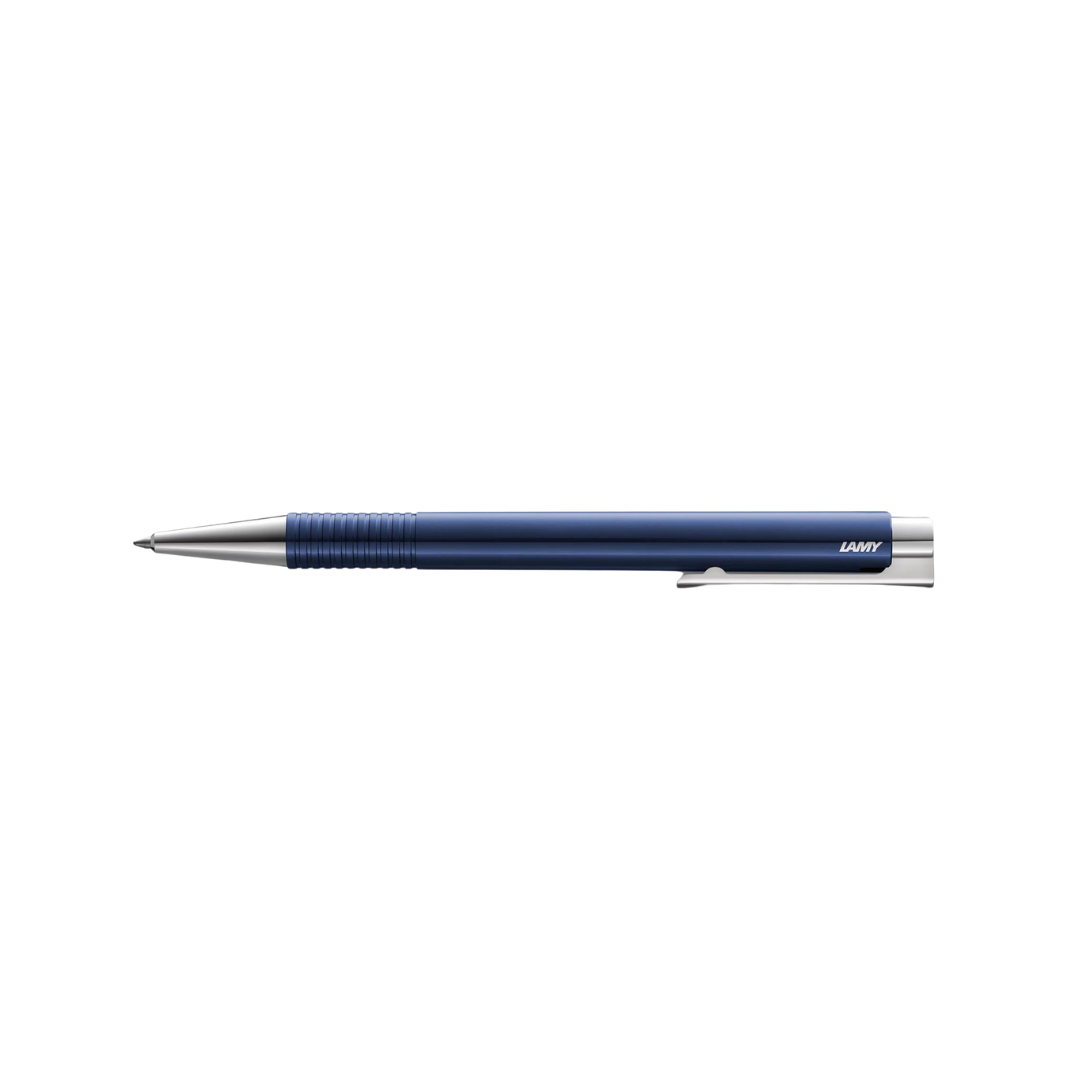 LAMY logo M+ Ballpoint Pen - Blue — flat lay