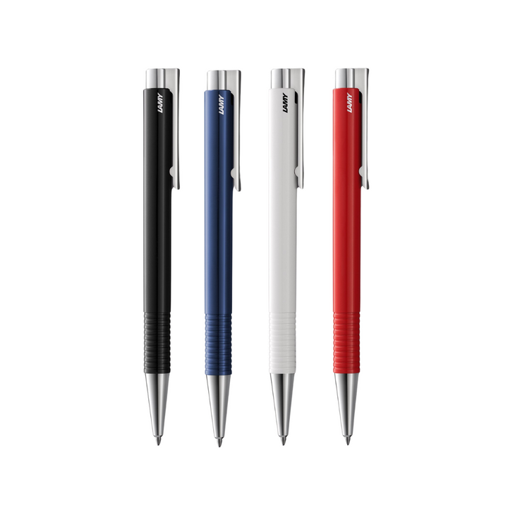 LAMY logo M+ Ballpoint Pen Black — Lamy ballpoint pen — reliable smooth-writing everyday pen, at Cityluxe Singapore