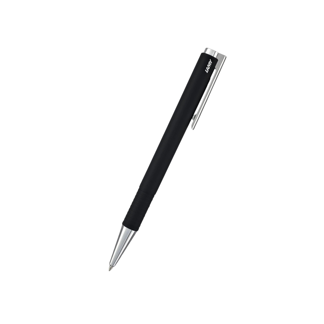 LAMY logo M+ Ballpoint Pen Black — Lamy ballpoint pen — reliable smooth-writing everyday pen, at Cityluxe Singapore