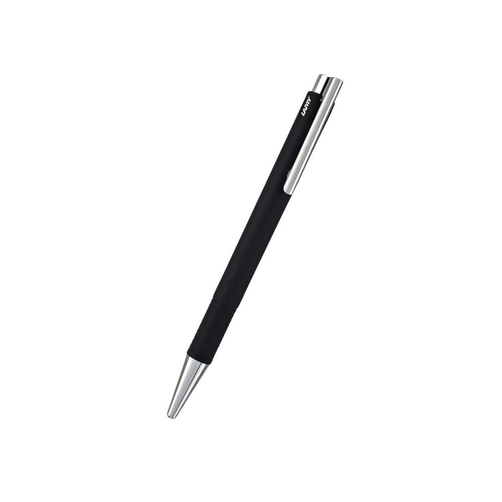 LAMY logo M+ Ballpoint Pen Black — Lamy ballpoint pen — reliable smooth-writing everyday pen, at Cityluxe Singapore