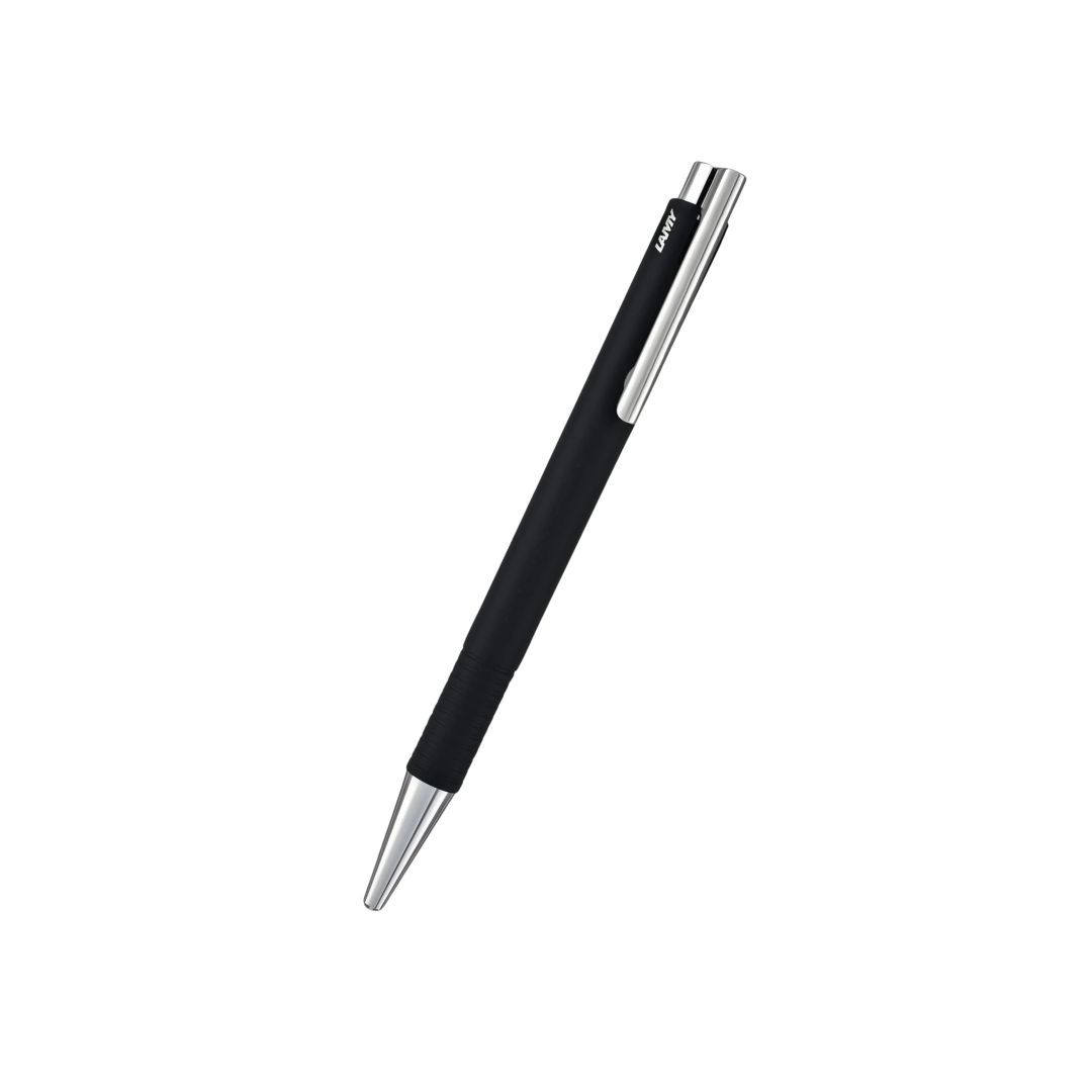 LAMY logo M+ Ballpoint Pen Black — Lamy ballpoint pen — reliable smooth-writing everyday pen, at Cityluxe Singapore