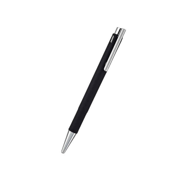 LAMY logo M+ Ballpoint Pen Black — Lamy ballpoint pen — reliable smooth-writing everyday pen, at Cityluxe Singapore