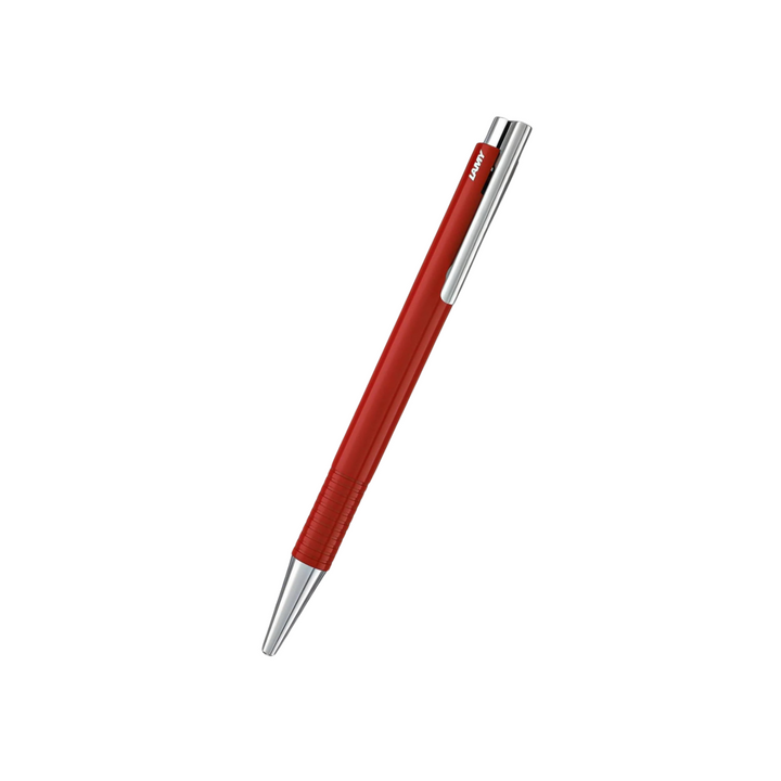 LAMY logo M+ Ballpoint Pen Red — with packaging