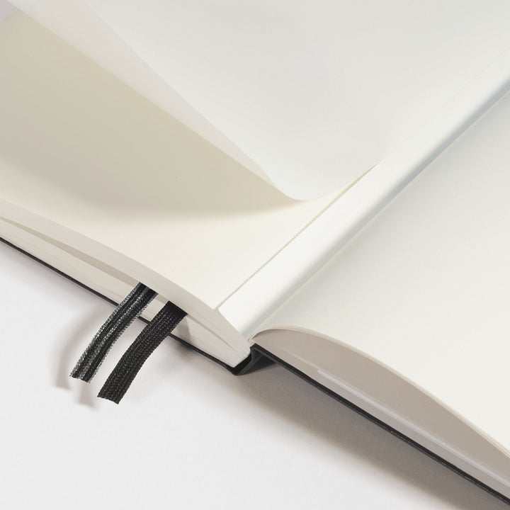Leuchtturm1917 A6 Pocket Hardcover Notebook - Plain / Mint Green — size comparison