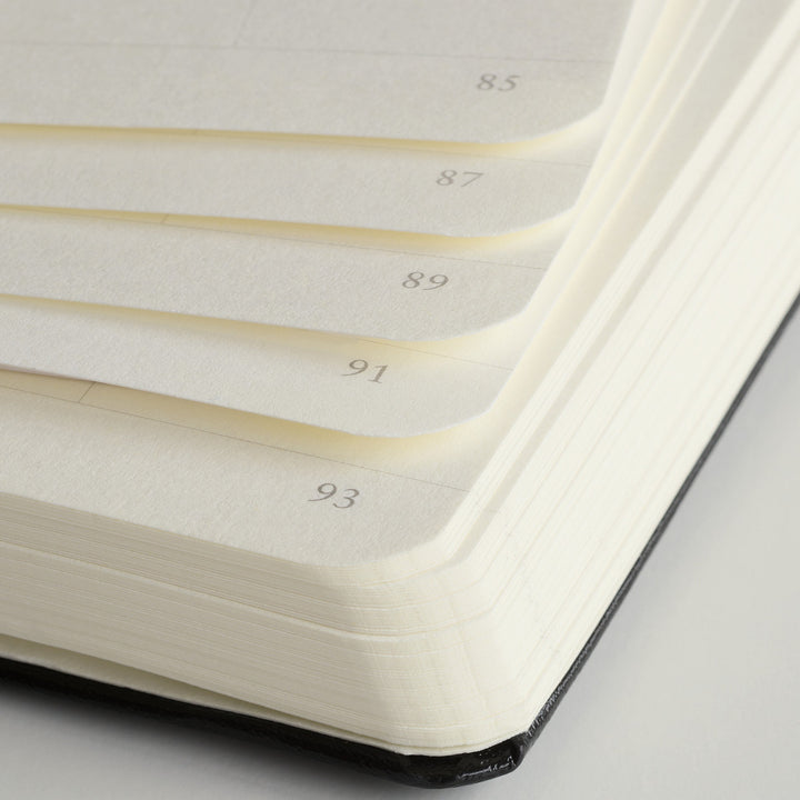 Leuchtturm1917 A6 Pocket Hardcover Notebook - Plain / Mint Green — flat lay